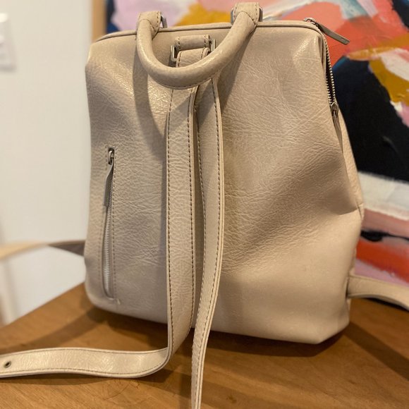 Matt & Nat Beige backpack - Picture 2 of 4